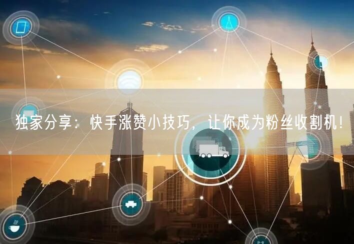 独家分享：快手涨赞小技巧，让你成为粉丝收割机！