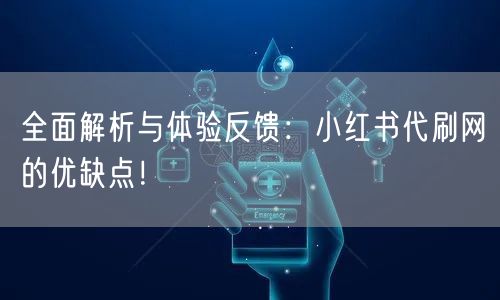全面解析与体验反馈：小红书代刷网的优缺点！