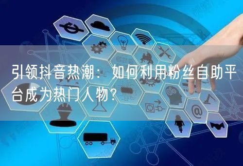 引领抖音热潮：如何利用粉丝自助平台成为热门人物？