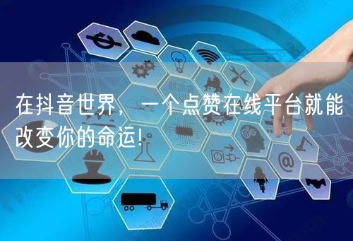 在抖音世界，一个点赞在线平台就能改变你的命运!