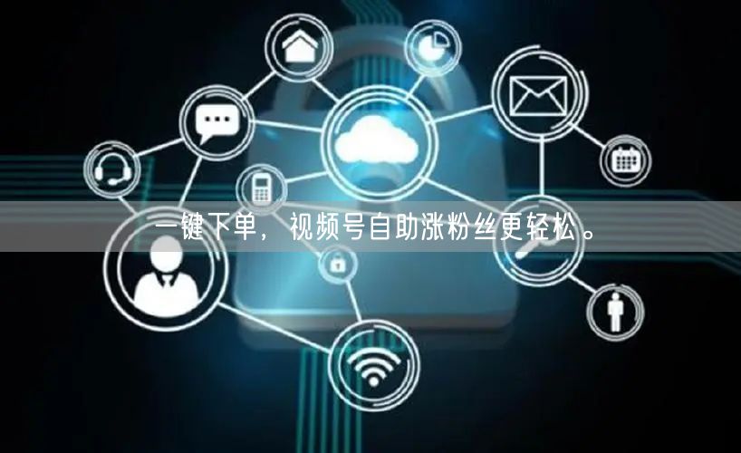 一键下单，视频号自助涨粉丝更轻松。