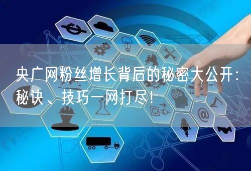 央广网粉丝增长背后的秘密大公开：秘诀、技巧一网打尽！