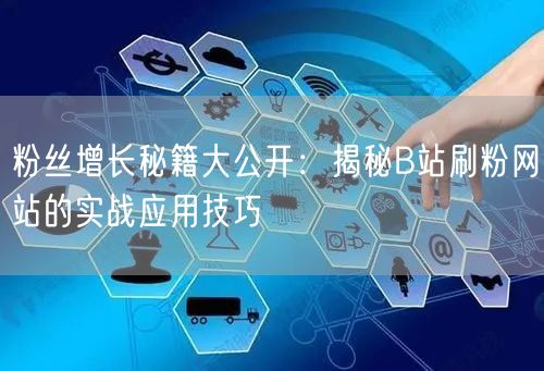 粉丝增长秘籍大公开：揭秘B站刷粉网站的实战应用技巧