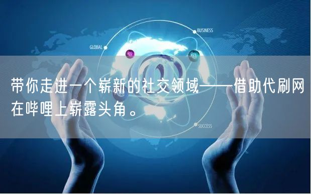 带你走进一个崭新的社交领域——借助代刷网在哔哩上崭露头角。