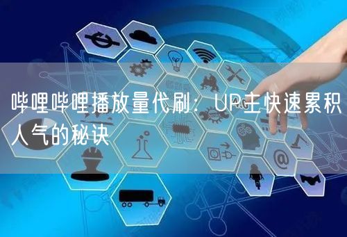 哔哩哔哩播放量代刷：UP主快速累积人气的秘诀