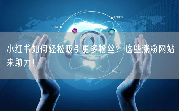 小红书如何轻松吸引更多粉丝？这些涨粉网站来助力！