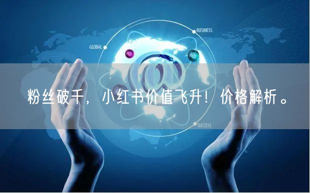 粉丝破千，小红书价值飞升！价格解析。