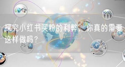 探究小红书买粉的利弊，你真的需要这样做吗？